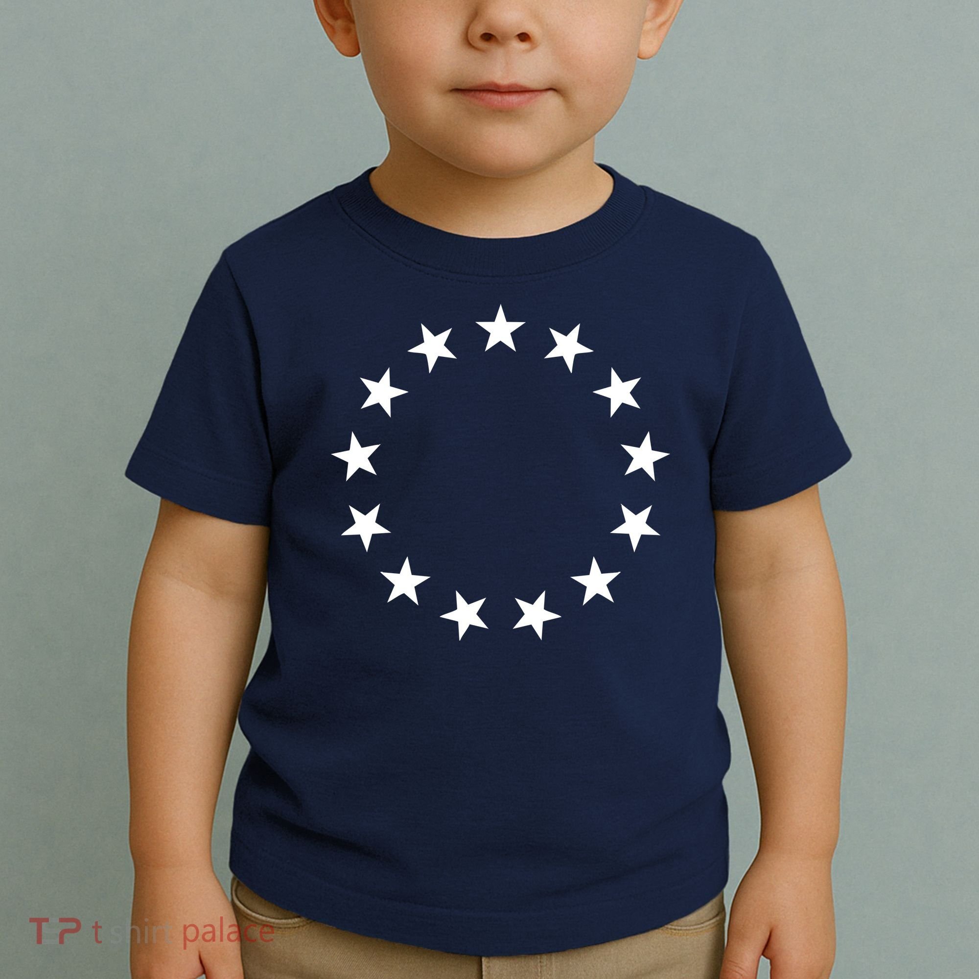 Original 13 Colonies Stars Betsy Ross Flag Toddler T-Shirt