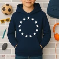 Original 13 Colonies Stars Betsy Ross Flag Kids Hoodie thumb 2