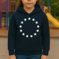 Original 13 Colonies Stars Betsy Ross Flag Kids Hoodie thumb 3