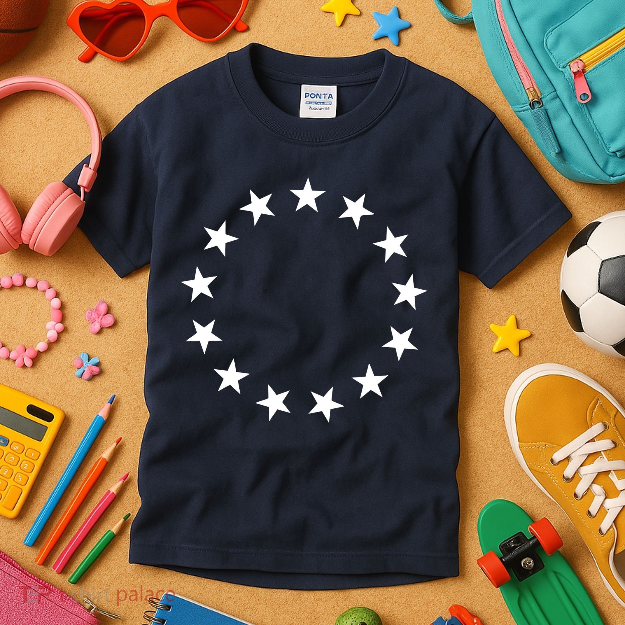 Original 13 Colonies Stars Betsy Ross Flag Kids T-Shirt