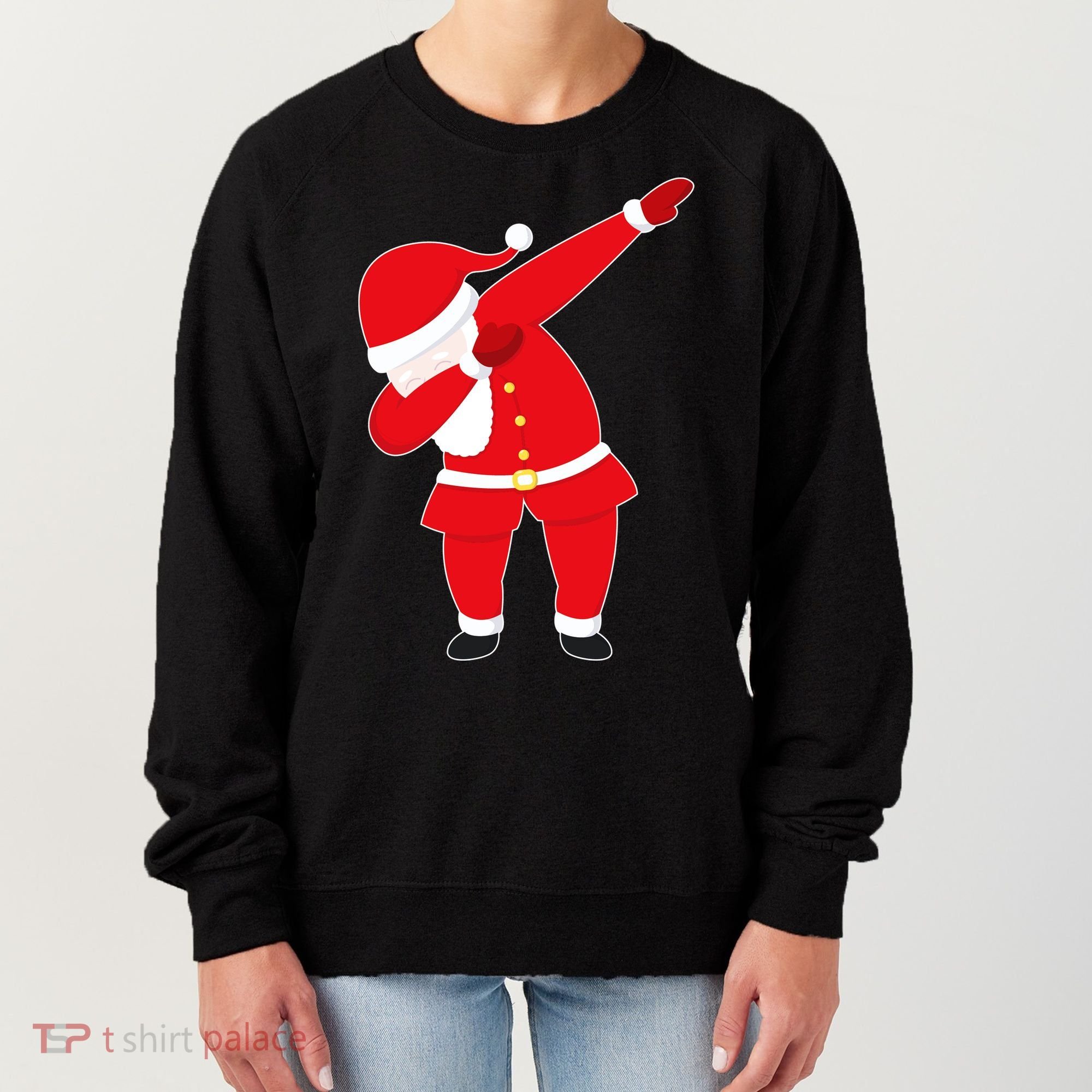 Original Dabbing Santa Women's Sweatshirt