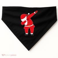 Original Dabbing Santa USA-Made Doggie Bandana thumb 0