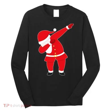 Original Dabbing Santa Long Sleeve Shirt
