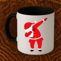 Original Dabbing Santa Coffee Mug thumb 2
