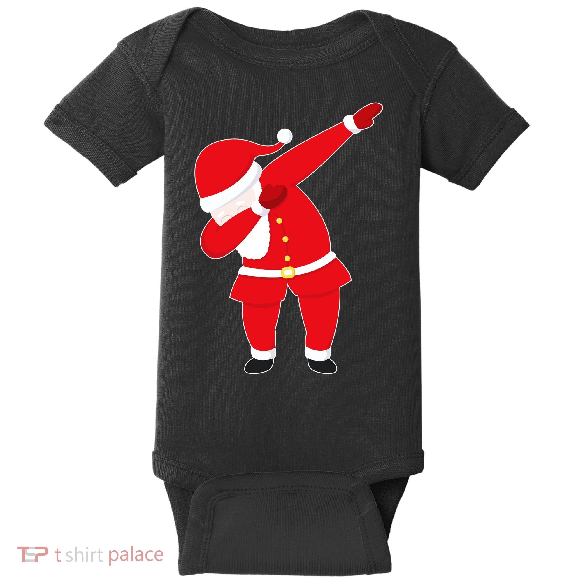 Original Dabbing Santa Baby Bodysuit