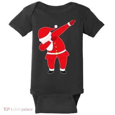 Original Dabbing Santa Baby Bodysuit