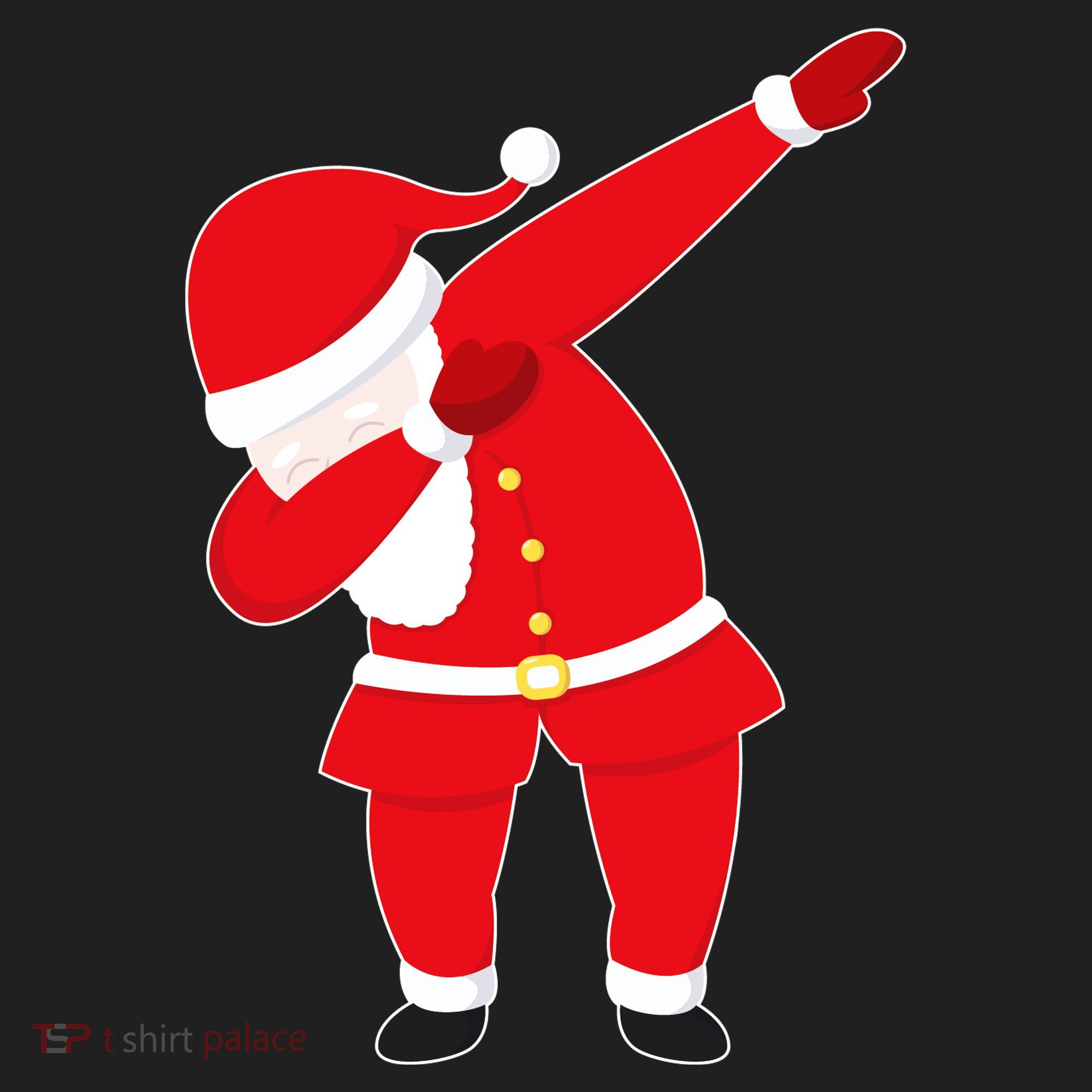 Original Dabbing Santa Golf Towel