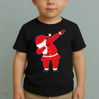 Original Dabbing Santa Toddler T-Shirt thumb 2