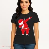 Original Dabbing Santa Women's T-Shirt thumb 4