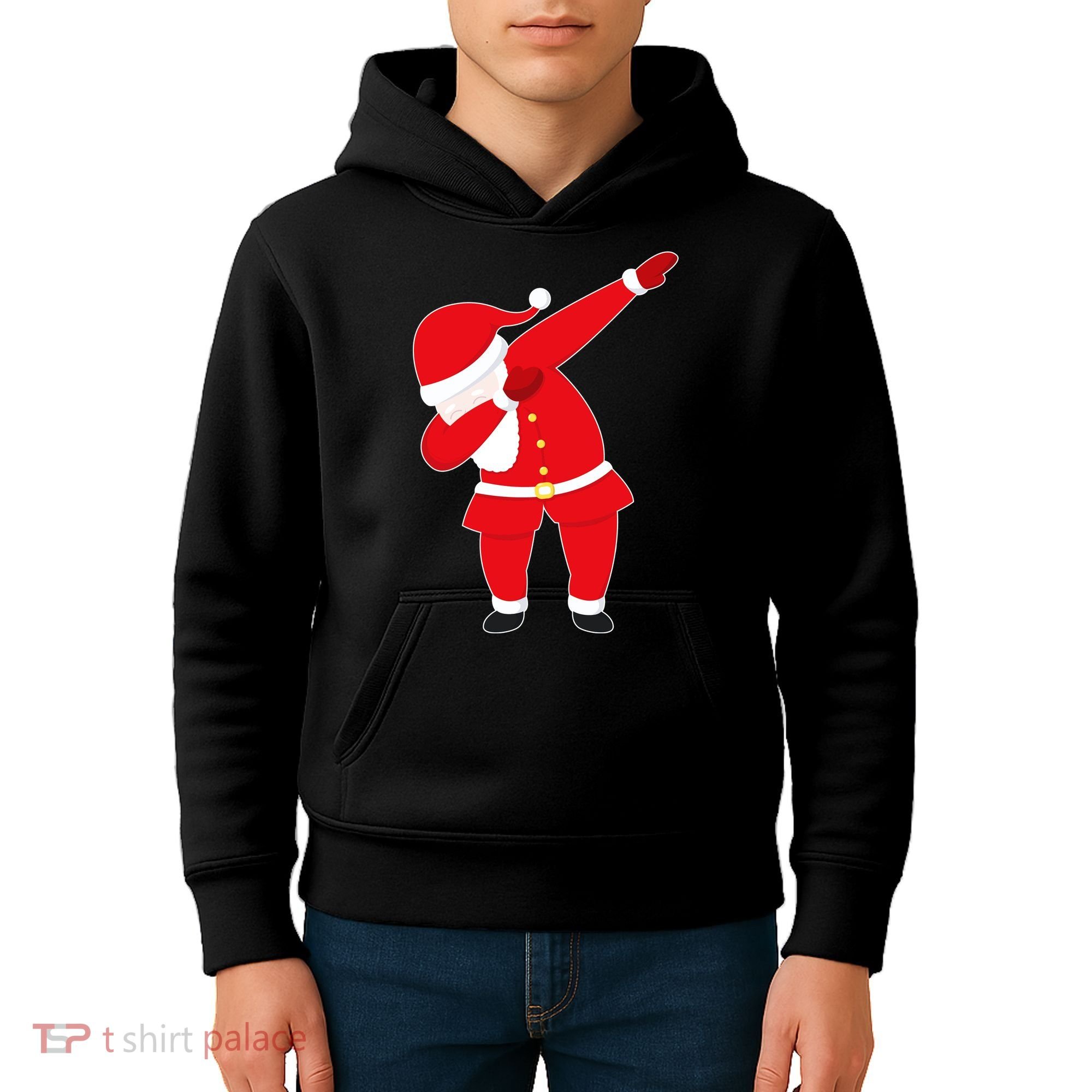 Original Dabbing Santa Kids Hoodie