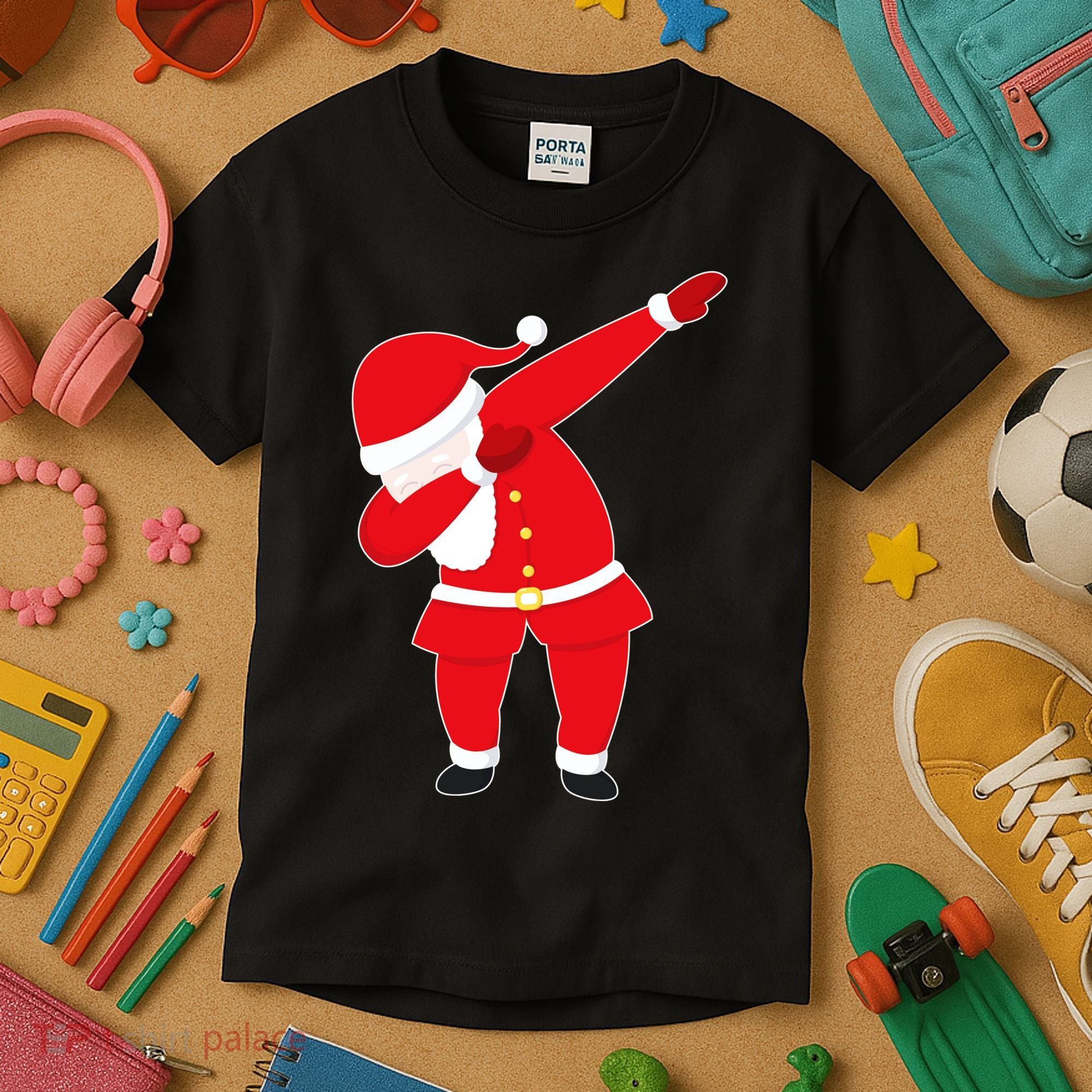 Original Dabbing Santa Kids T-Shirt