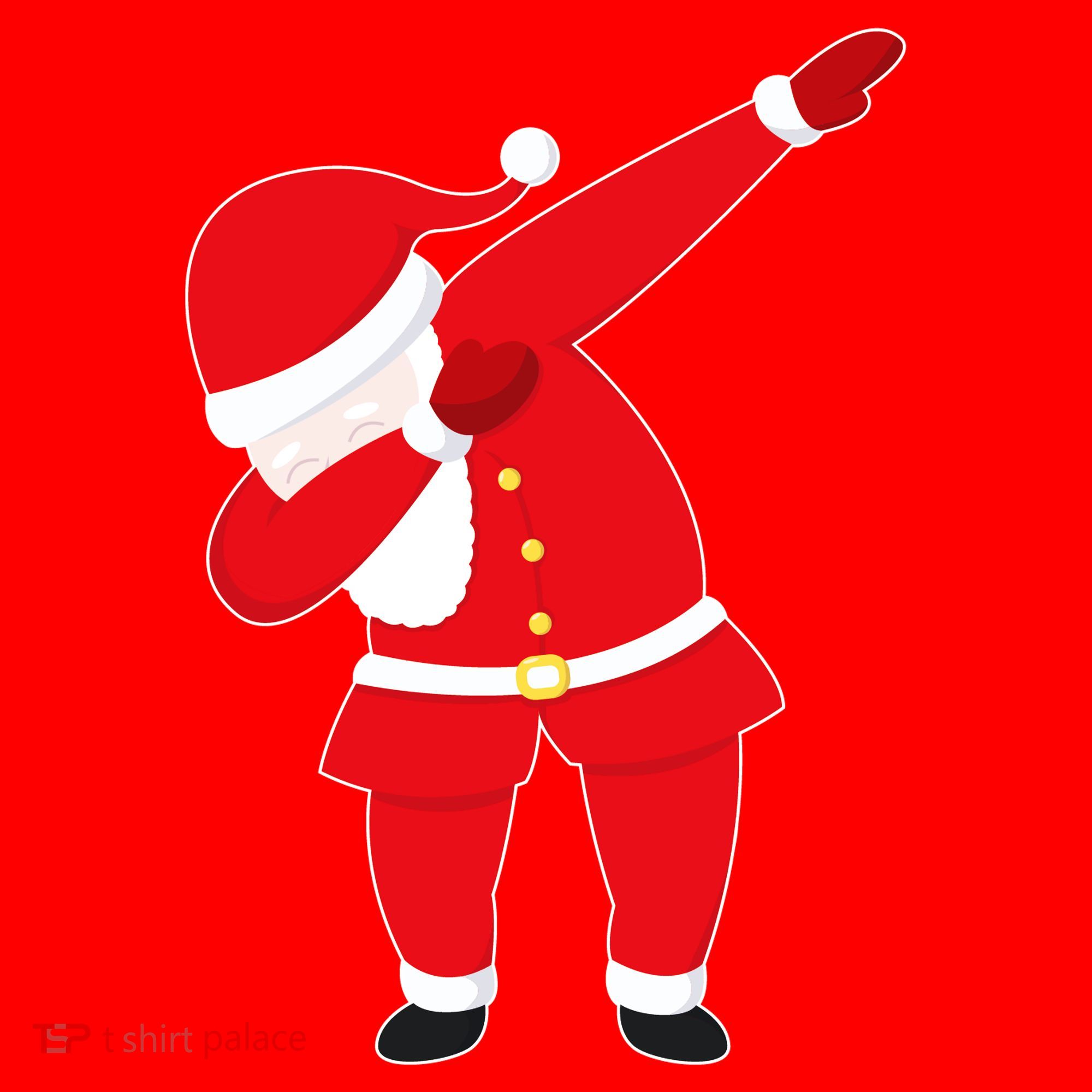 Original Dabbing Santa Santa Hat