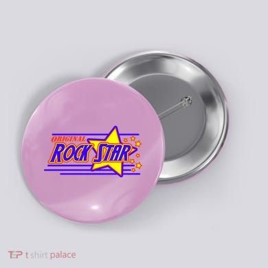 Original Rock Star Button
