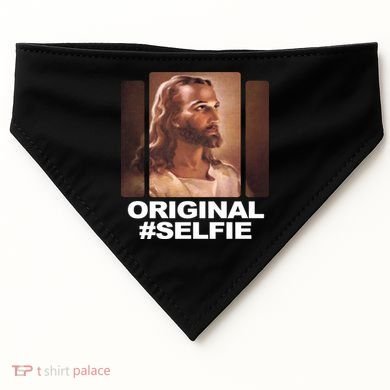 Original Selfie Jesus USA-Made Doggie Bandana