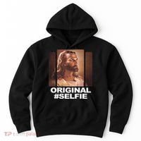 Original Selfie Jesus Hoodie thumb 0