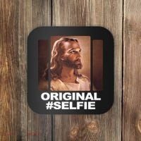 Original Selfie Jesus Coaster thumb 0