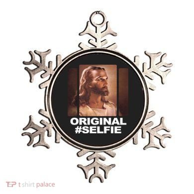 Original Selfie Jesus Ornament