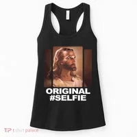 Original Selfie Jesus Women's Tank Top thumb 0
