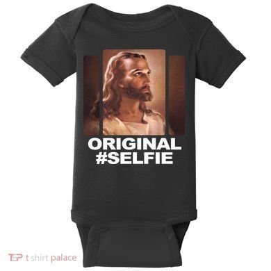 Original Selfie Jesus Baby Bodysuit