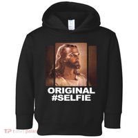 Original Selfie Jesus Toddler Hoodie thumb 0
