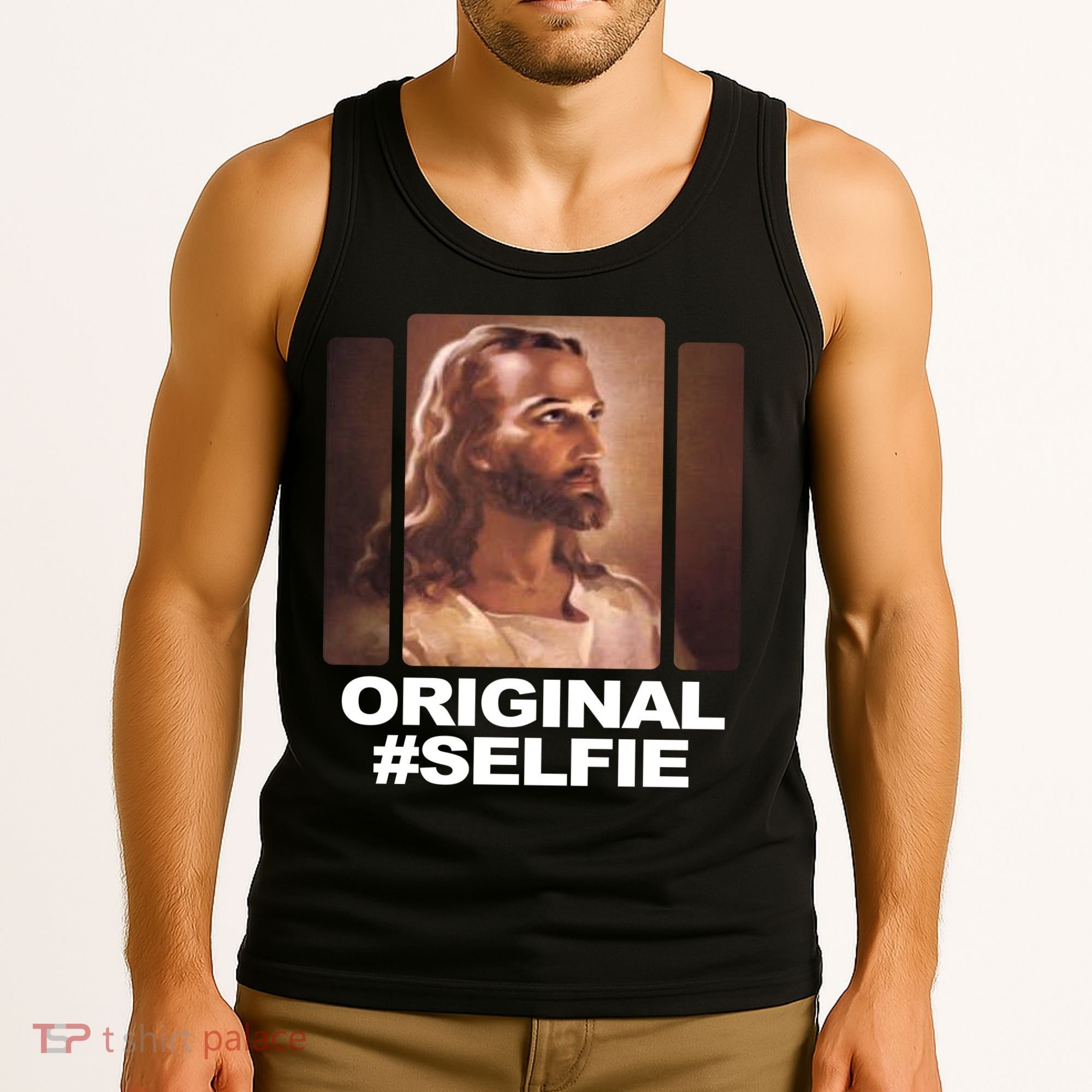 Original Selfie Jesus Tank Top