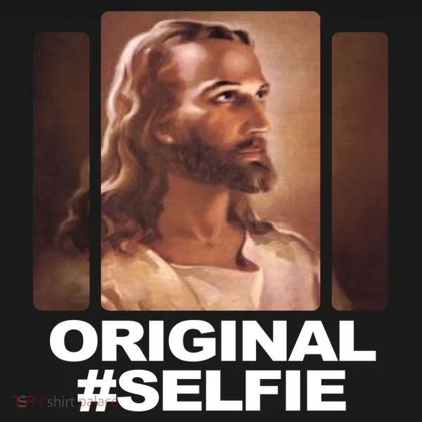 Original Selfie Jesus Women's Long Sleeve Shirt