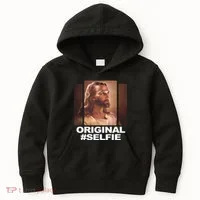 Original Selfie Jesus Kids Hoodie thumb 0
