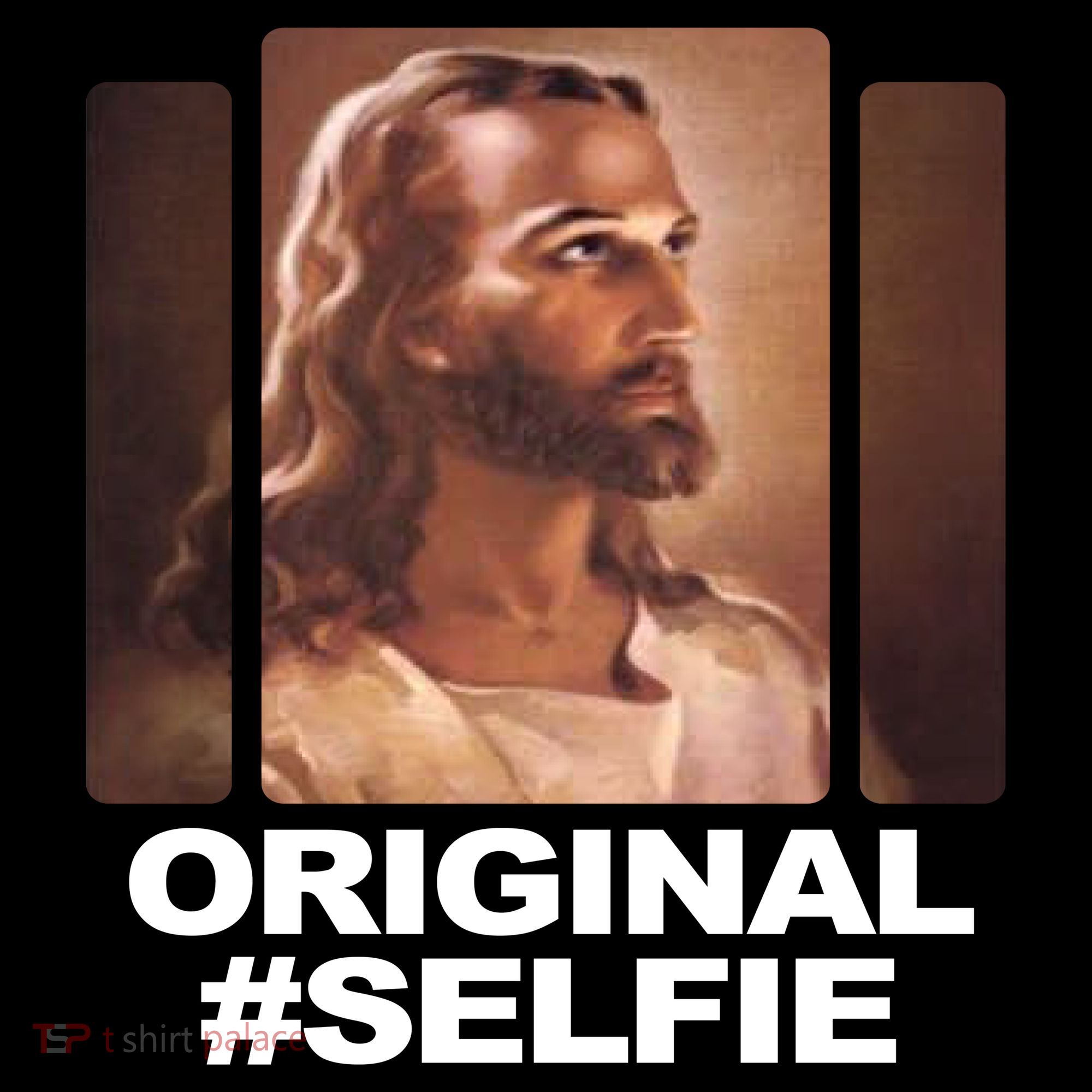 Original Selfie Jesus Kids Hoodie