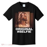 Original Selfie Jesus Kids T-Shirt thumb 0