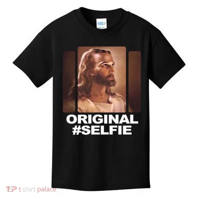 Original Selfie Jesus Kids T-Shirt