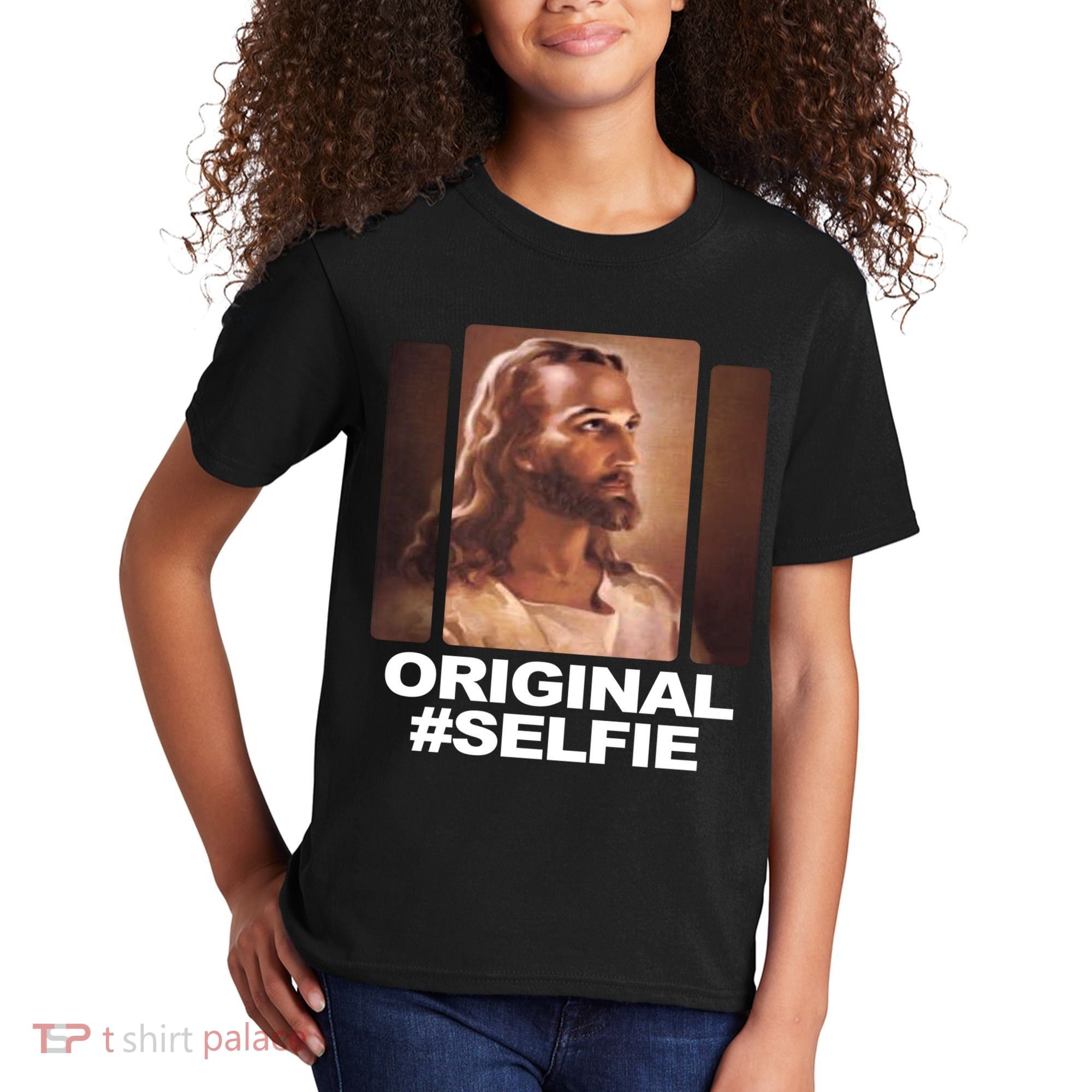 Original Selfie Jesus Kids T-Shirt