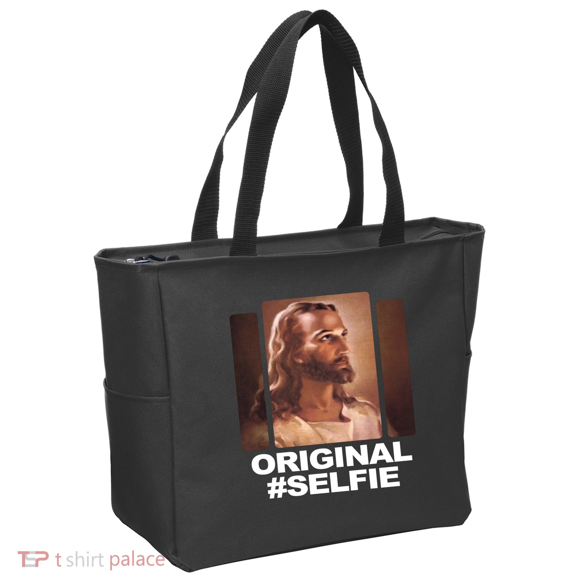 Original Selfie Jesus Tote Bag