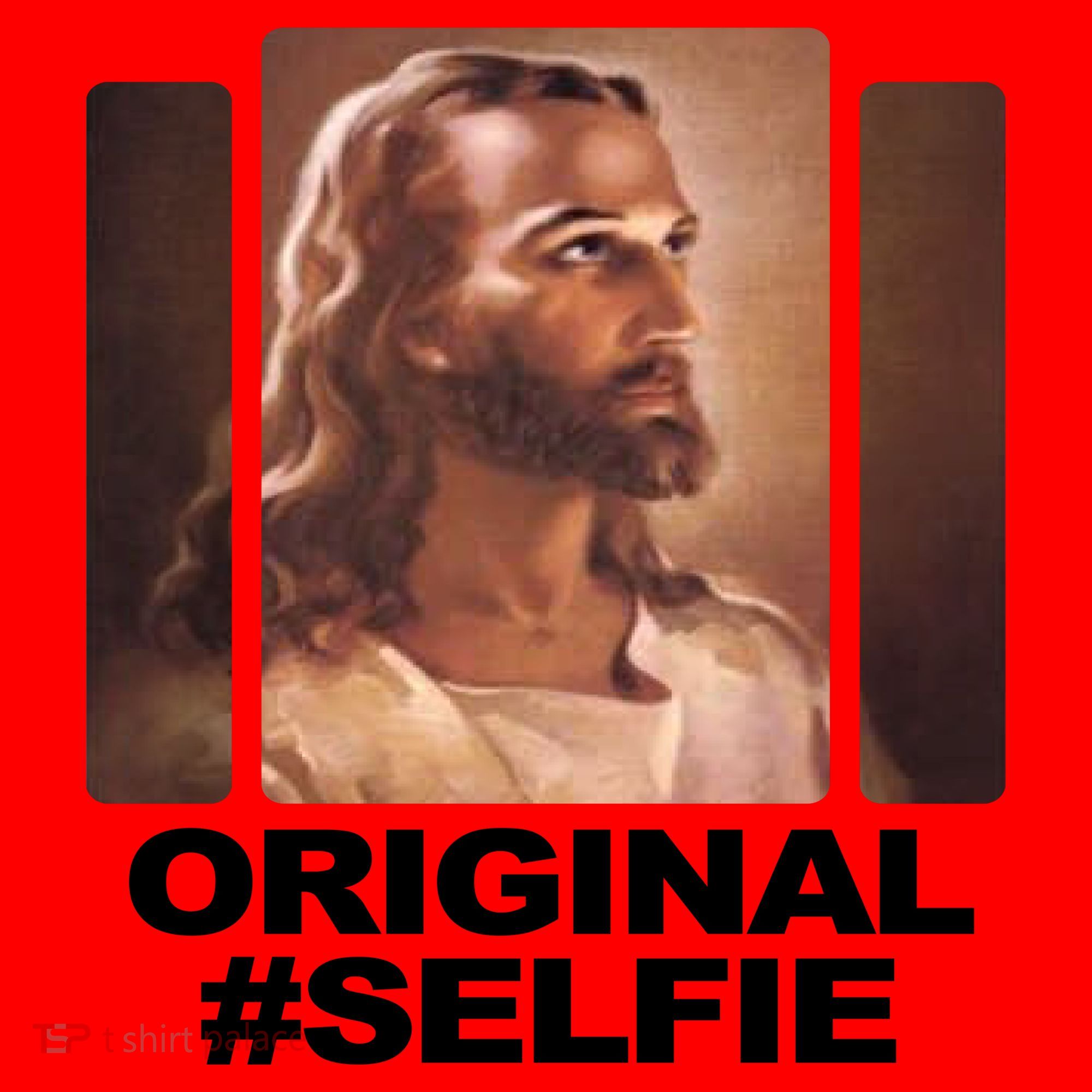Original Selfie Jesus Santa Hat