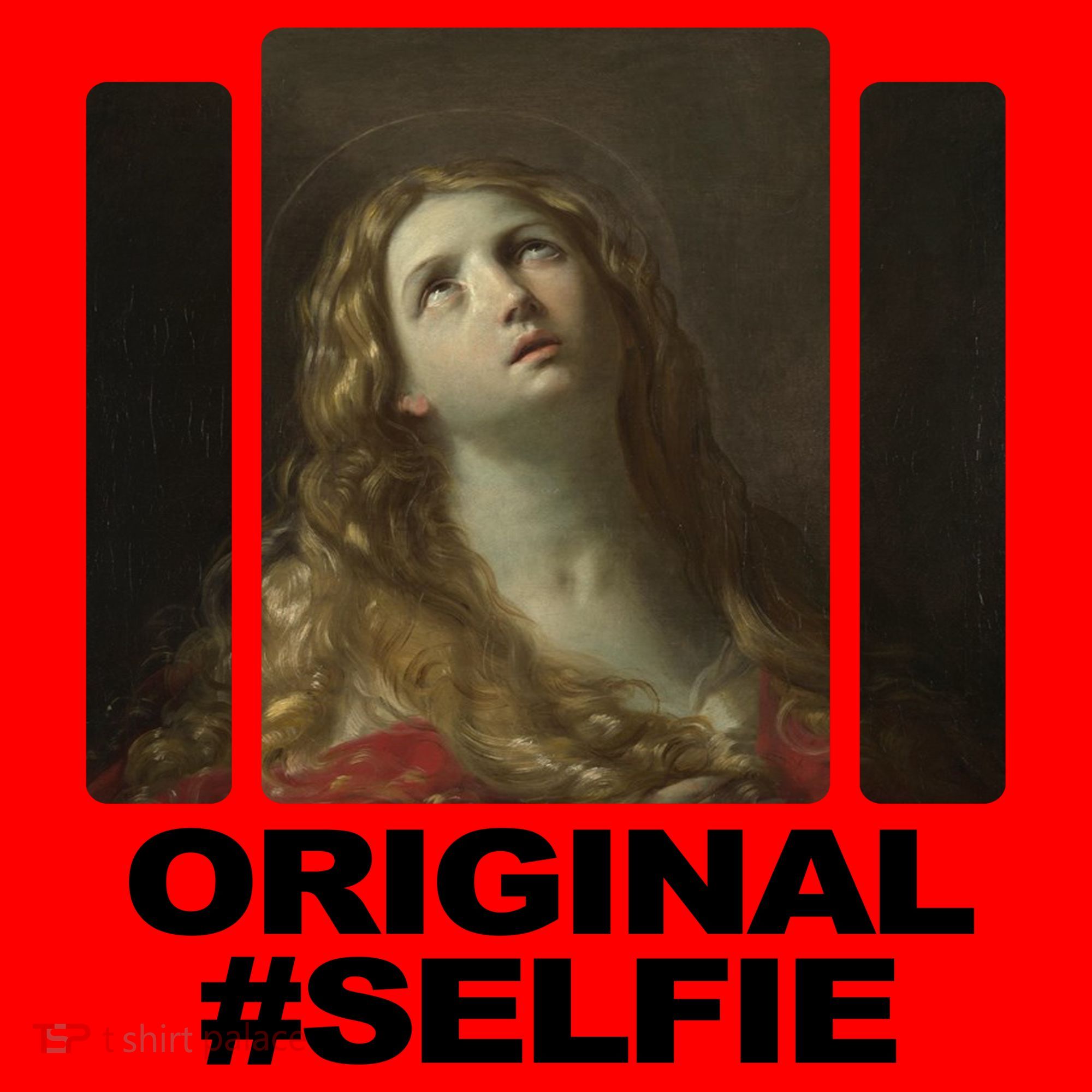 Original Selfie Mary Santa Hat