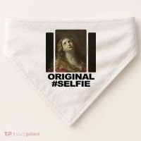 Original Selfie Mary USA-Made Doggie Bandana thumb 0