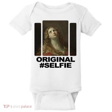 Original Selfie Mary Baby Bodysuit