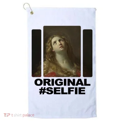 Original Selfie Mary Golf Towel