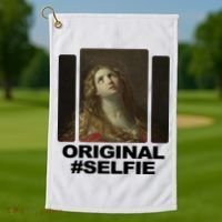 Original Selfie Mary Golf Towel thumb 1