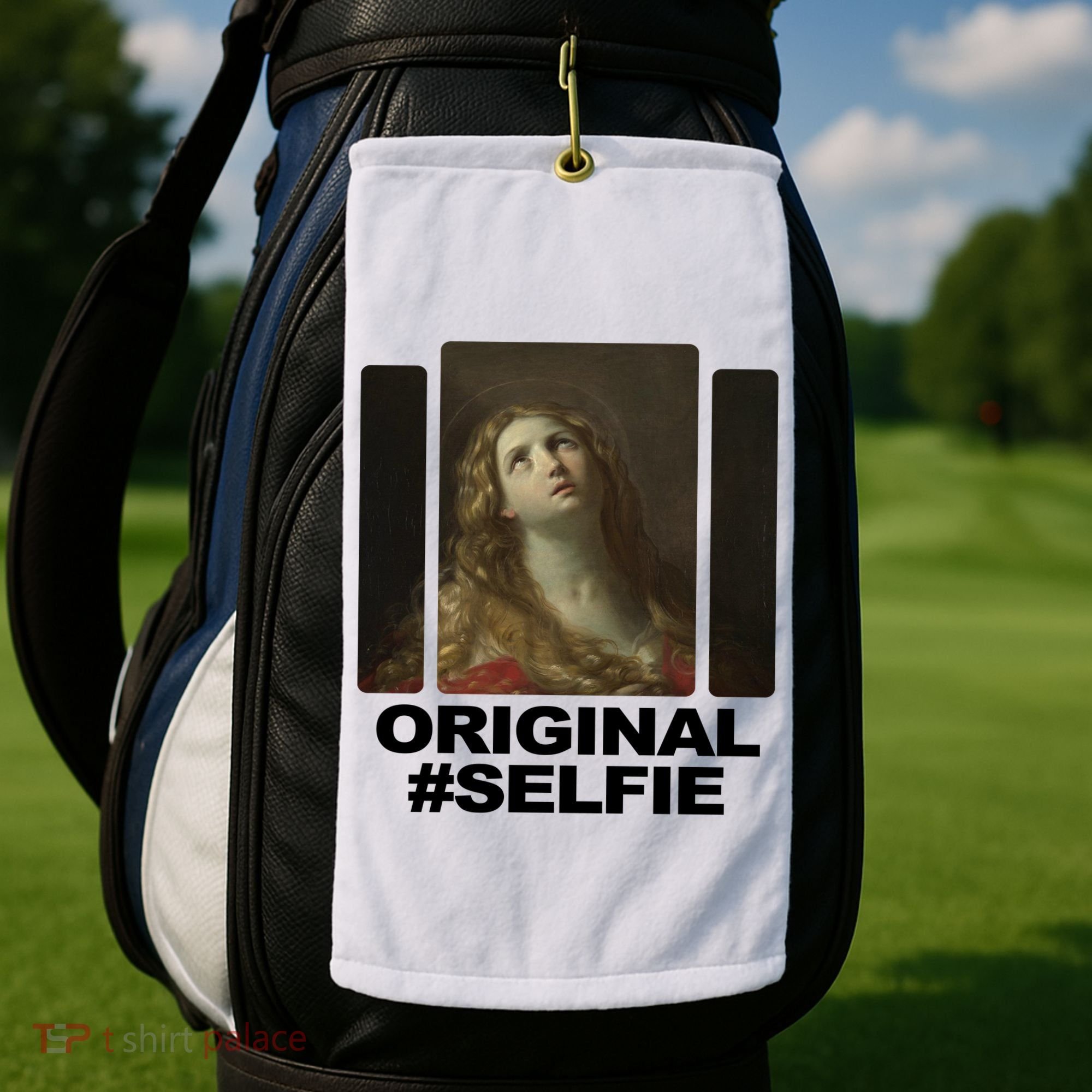 Original Selfie Mary Golf Towel