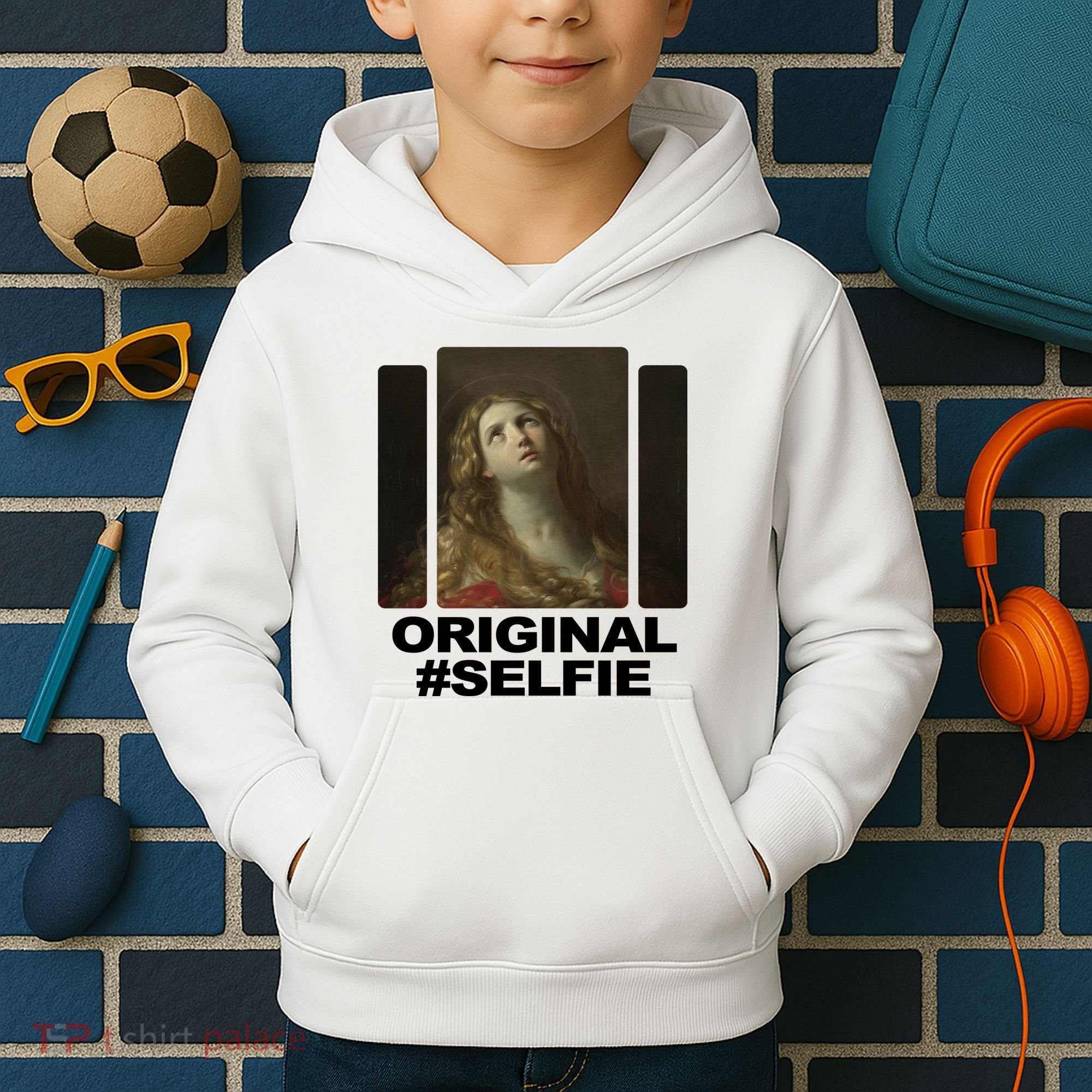 Original Selfie Mary Kids Hoodie