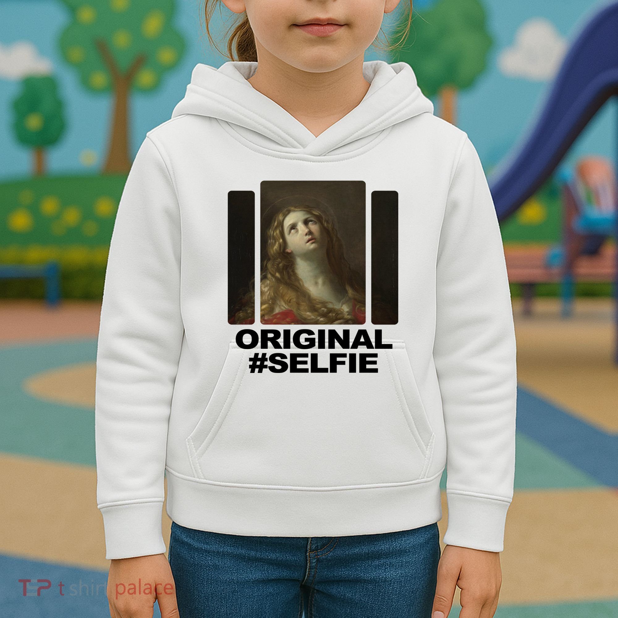 Original Selfie Mary Kids Hoodie