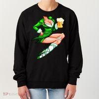 Original Sexy Irish Gril St. Patrick's Day Beer Women's Sweatshirt thumb 0