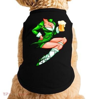 Original Sexy Irish Gril St. Patrick's Day Beer Doggie Tank