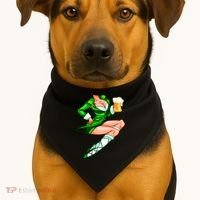 Original Sexy Irish Gril St. Patrick's Day Beer USA-Made Doggie Bandana thumb 1