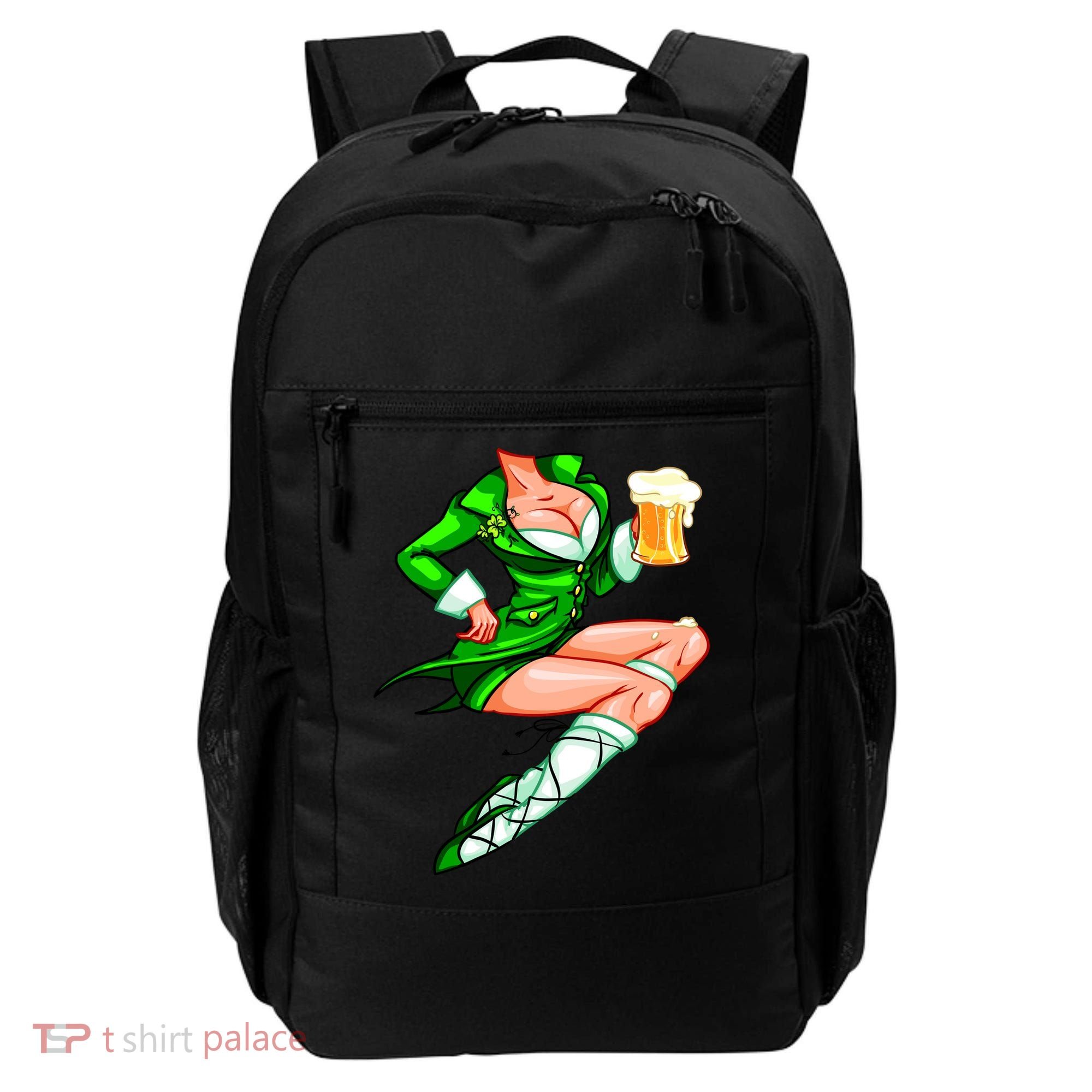Original Sexy Irish Gril St. Patrick's Day Beer Backpack
