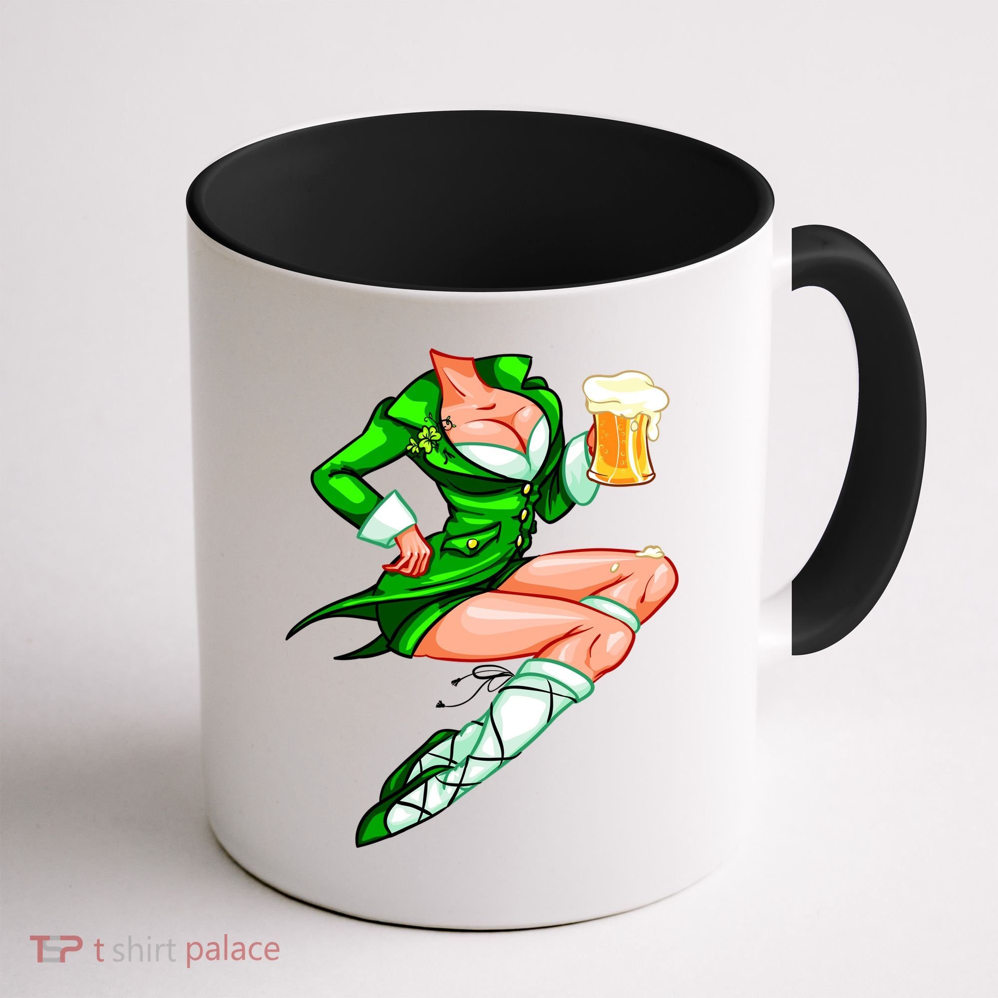Original Sexy Irish Gril St. Patrick's Day Beer Coffee Mug