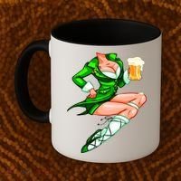 Original Sexy Irish Gril St. Patrick's Day Beer Coffee Mug thumb 2