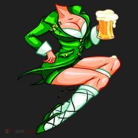 Original Sexy Irish Gril St. Patrick's Day Beer Beanie thumb 2