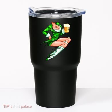 Original Sexy Irish Gril St. Patrick's Day Beer Tumbler