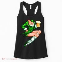 Original Sexy Irish Gril St. Patrick's Day Beer Women's Tank Top thumb 0